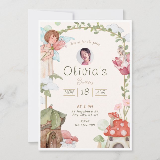 Mjölkfödelsedagsinbjudan Inbjudningar (Framsida)