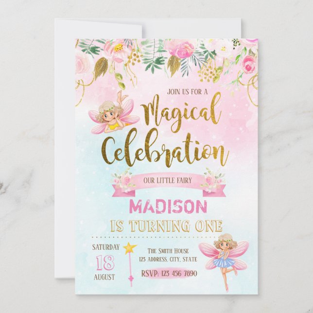 Mjölkfödelsedagsinbjudan Inbjudningar (Framsida)