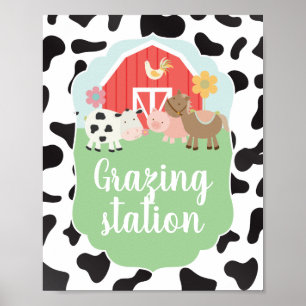 Mjölkgårdens Födelsedagsfest Underteckna betesstäm Poster