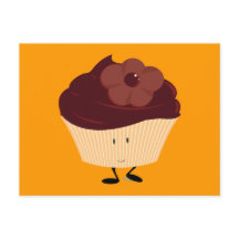 Mjölkkakor med chokladblomning