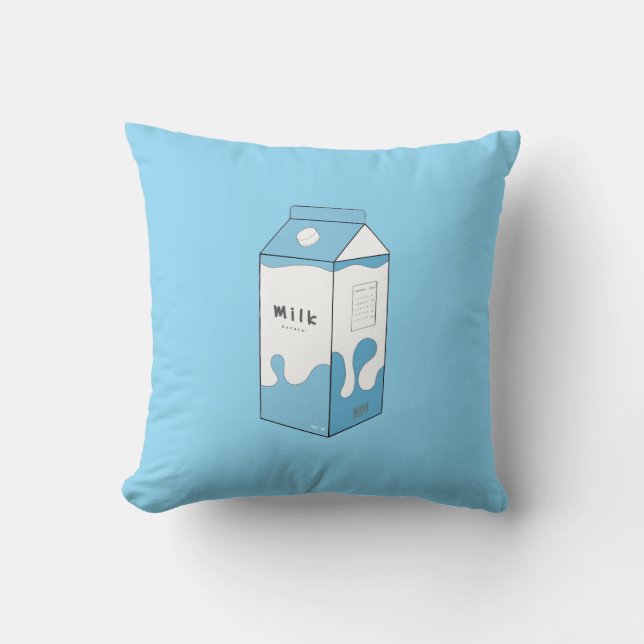 Mjölkkartong Design Kudde (Framsida)