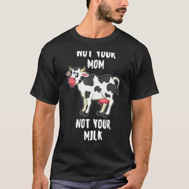 Mjölkko För blivande mödrar T Shirt (Framsida)