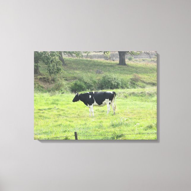 Mjölkko Fotovägg Canvas Konst (Framsida)