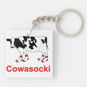 Mjölkko i sockor - Cowasocki ko en Socky