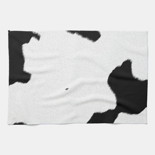 Mjölkko skin kökshandduk (Horisontell)