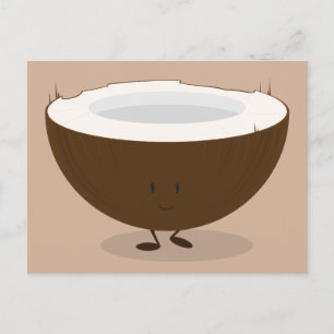 Mjölkkokosnöt Vykort