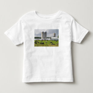 Mjölkkor och gård nära Taylor County Tee Shirt