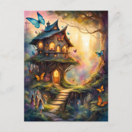 Mjölkkorg, postkorsning vykort