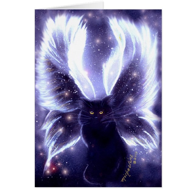 Mjölkkort för oskuld hälsningskort (Framsidan)