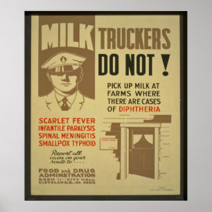 Mjölklastbilsförare Poster