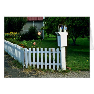 Mjölkleverans, Gisborne Hälsningskort