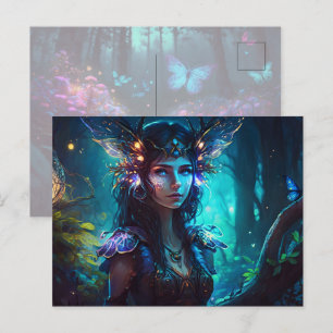 Mjölkmagisk flora vismisk coola vykort