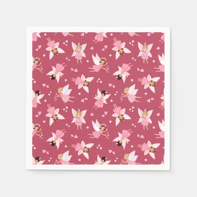 Mjölkmjölk Födelsedagsfest Pappersservett (Framsidan)