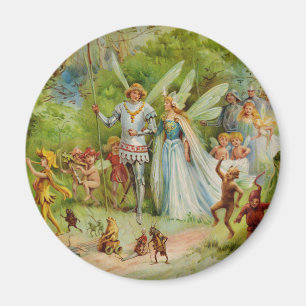 Mjölkprins och Thumbelina i Magic Wood Magnet