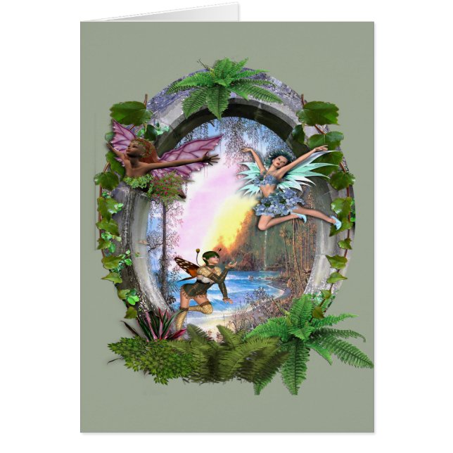 Mjölkprodukter Hälsningskort (Framsidan)