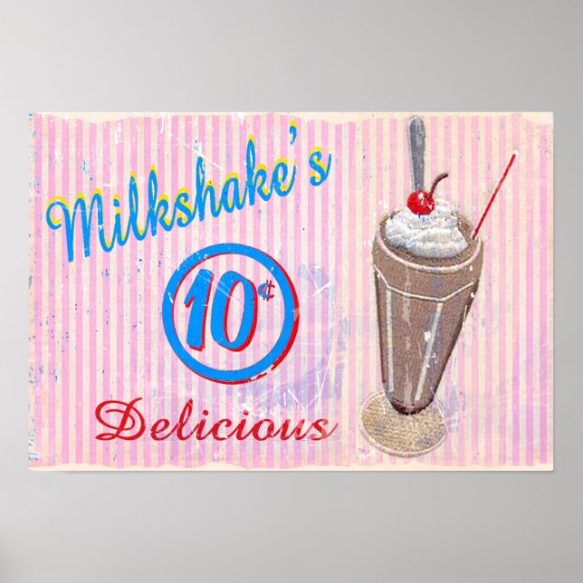 Mjölkshake II Poster (Framsidan)