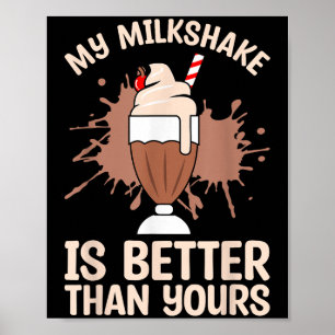 Mjölkskaka är en bättre choklad av Älskare i Mjölk Poster