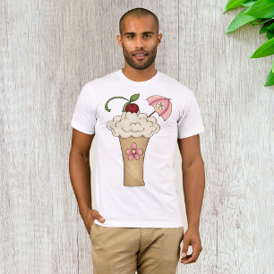 Mjölkskaka med paraply Manar T-Shirt