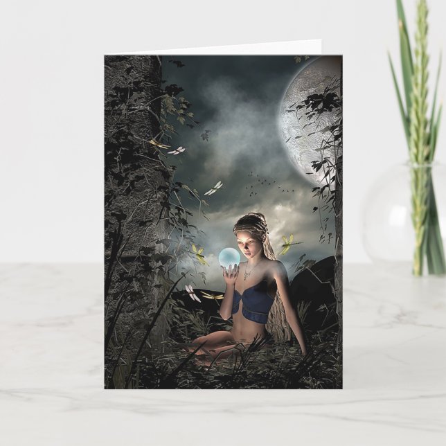 Mjölkskiktstangent, fullt Vänskap, tomt kort (Framsida)