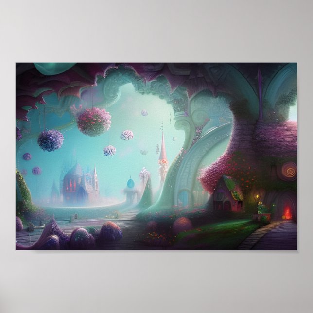 Mjölkslott i Skogen Poster (Framsidan)