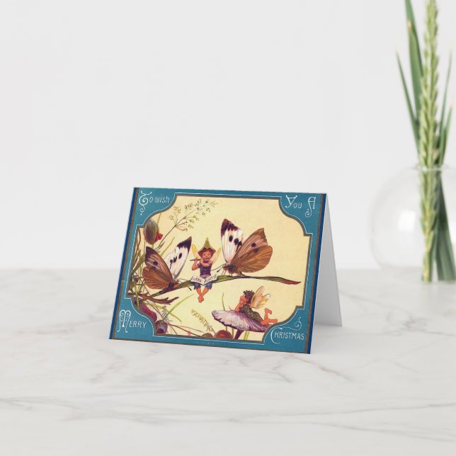 Mjölksmörgåsjulkort Helgkort (Framsida)