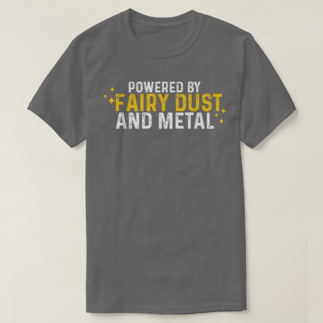 Mjölkstoft och Metall - T Shirt (Design framsida)