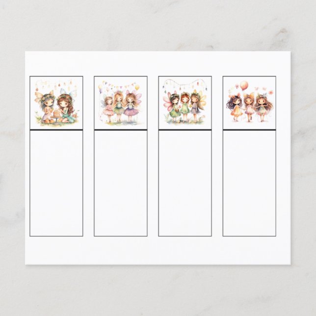 Mjölkuppsättning 2 Bokmärken (Framsida)