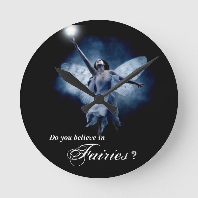 Mjölkväggklocka Rund Klocka (Framsida)