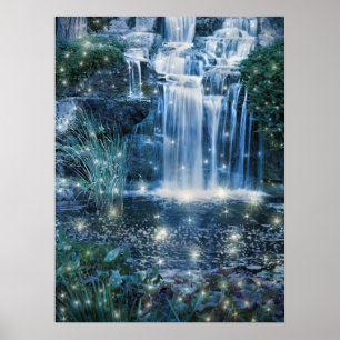 Mjölkvattenfall Poster