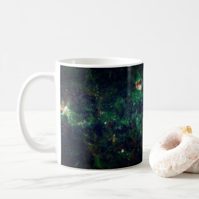 Mjölky Way galaxy Cosmic Space Kaffemugg (Med munk)