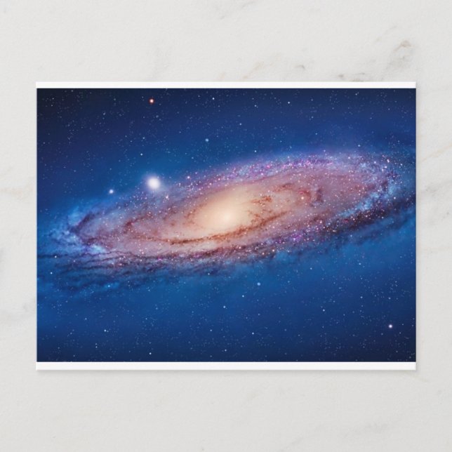Mjölky Way Galaxy Postcard av S. Ambrose Vykort (Framsida)