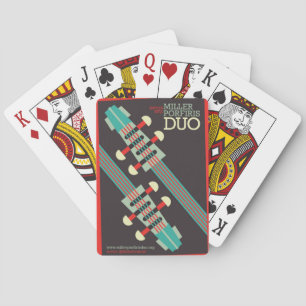 Mjölnare-PorfirisDuo som leker kort Spel Kort