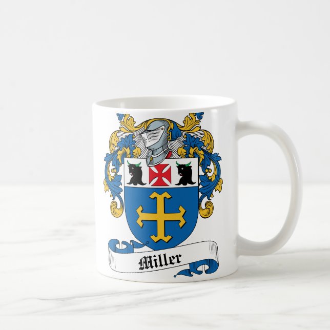 Mjölnarefamiljvapensköld Kaffemugg (Höger)