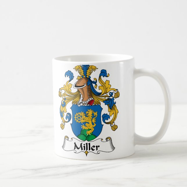 Mjölnarefamiljvapensköld Kaffemugg (Höger)