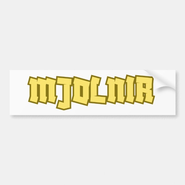Mjolnir Bildekal (Framsidan)