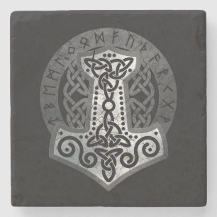 Mjolnir - bulta av thoren stenunderlägg