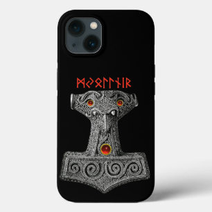 MJOLNIR Hammer of Thor, Viking Mythology Black