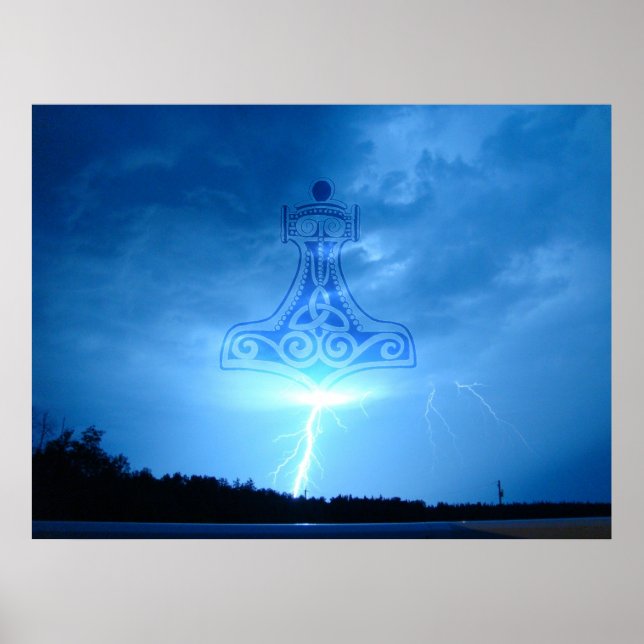 Mjolnir-Strejkor Poster (Framsidan)