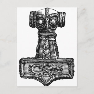 Mjolnir: Thors Hammer Vykort