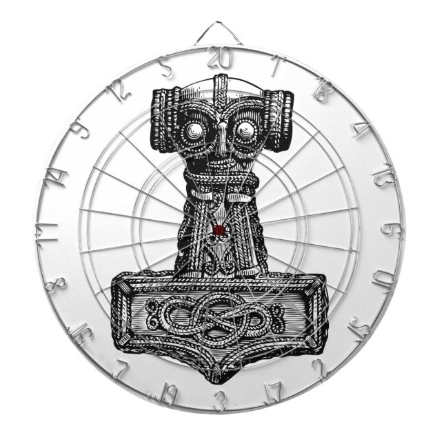 Mjolnir: Thor'sen bultar Darttavla (Framsidan)