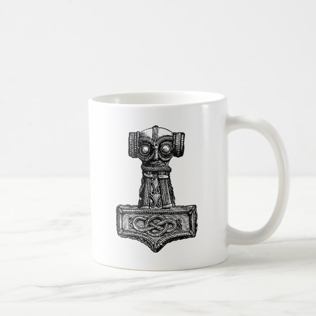 Mjolnir: Thor'sen bultar Kaffemugg (Höger)