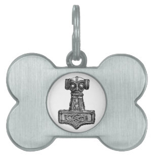 Mjolnir: Thor'sen bultar Namnbricka Husdjur
