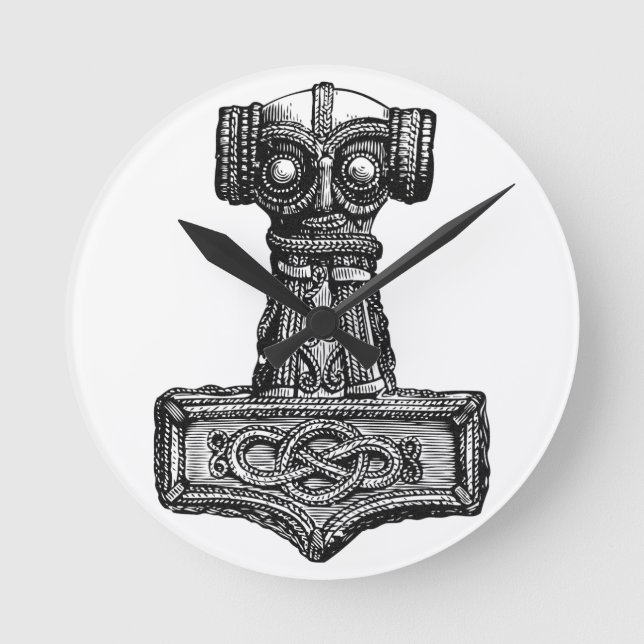 Mjolnir: Thor'sen bultar Rund Klocka (Framsida)