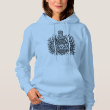 Mjolnir - Valknut Ladie's Hoodie