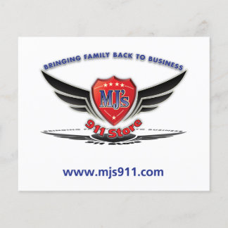 MJ'S 911 Store Flygblad