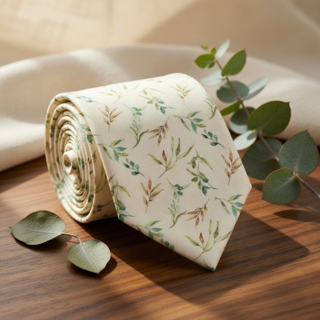 Mjuk akvarell eukalyptus  slips (Skapare uppladdad)