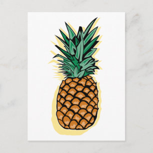 Mjuk ananas vykort