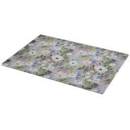 Mjuk Äng Blommig Akvarell