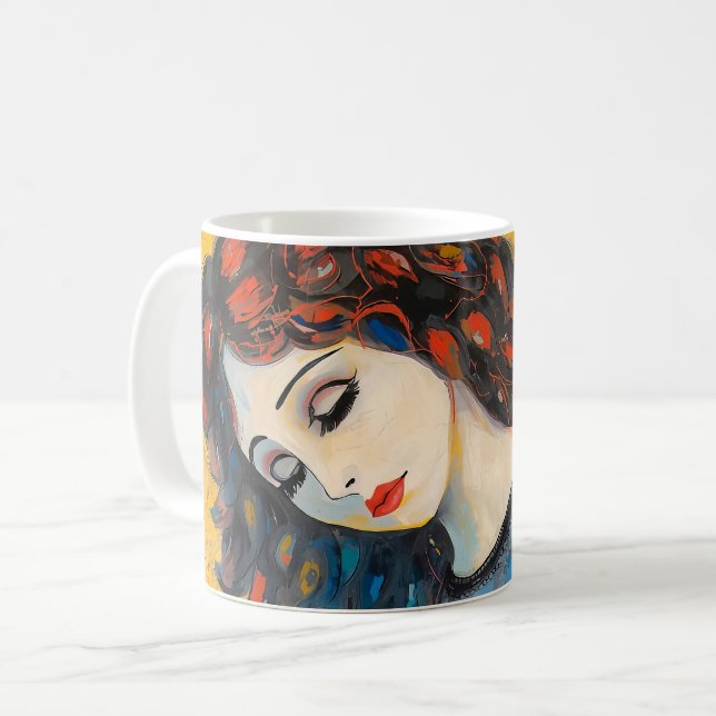 Mjuk ängel  kaffemugg (Framsida vänster)