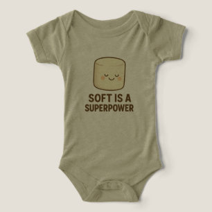 Mjuk är en superkraft t shirt